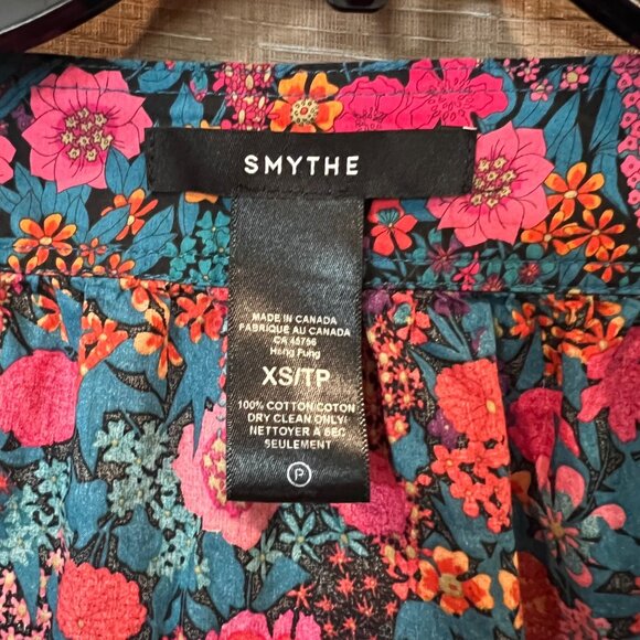 SMYTHE square neck tunic - liberty multi floral size XS - Picture 5 of 8